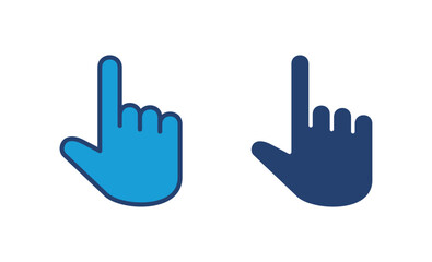Hand icon vector. hand vector icon, palm