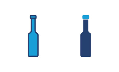 Bottle icon vector. bottle vector icon