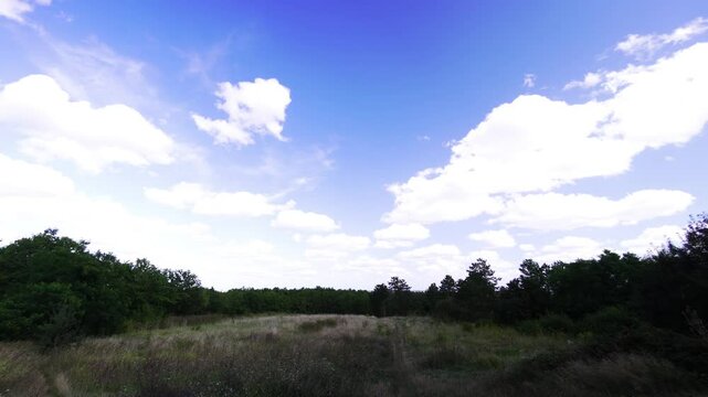 landscape with clouds