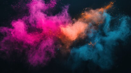 Abstract Color Burst