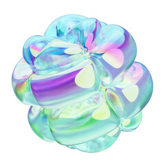 Abtract Balloon Chrome 3D Abstract