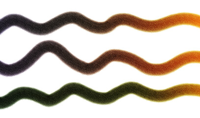 Neon gradient texture bright lines texture, realistic cutout on transparent background. Spray gradient lines texture overlay.