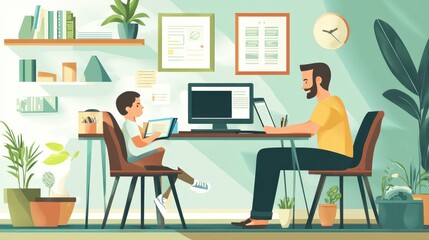 Balancing Act of Remote Parenting: Juggling Work and Family Life from Home