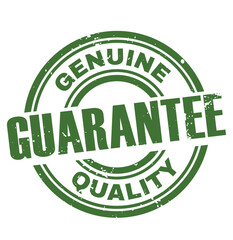 Guarantee rubber seal stamp design