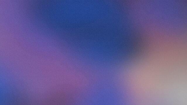 Abstract background Flat style. Freeform blue gradient color background with defocused blur and noise effects. Light and dark blue colors copy space 