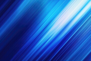 Blue blurred gradient background banner. Mixed motion texture. Panoramic web header. Wide screen abstract diagonal lines wallpaper , ai