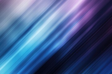 Blue blurred gradient background banner. Mixed motion texture. Panoramic web header. Wide screen abstract diagonal lines wallpaper , ai