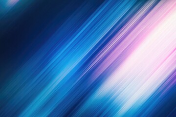 Blue blurred gradient background banner. Mixed motion texture. Panoramic web header. Wide screen abstract diagonal lines wallpaper , ai