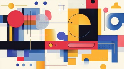 A vibrant vector backdrop that blends tech themes with fun cartoon designs, perfect for creative projects.