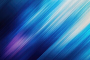 Blue blurred gradient background banner. Mixed motion texture. Panoramic web header. Wide screen abstract diagonal lines wallpaper , ai