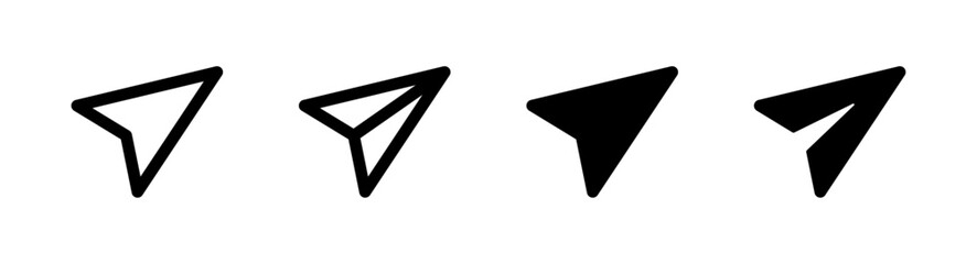 Send message icon set