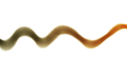 Whoosh lines curvy calligraphy Neon gradient texture bright lines texture, realistic cutout on transparent background. Spray gradient lines texture overlay.