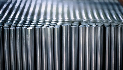 은색 금속 쇠 막대기