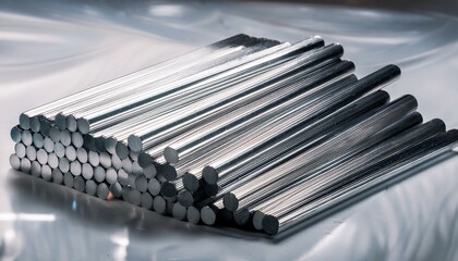 은색 금속 쇠 막대기