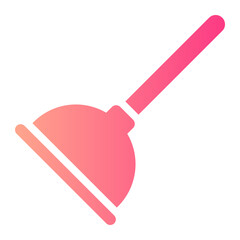 plunger gradient icon