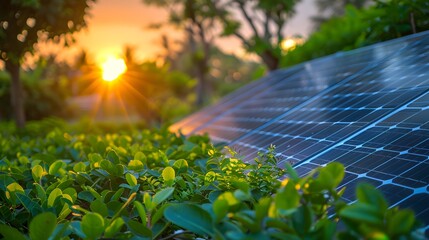 Engineer analyzes renewable energy from farm in morning with wind turbine Clean and green energy Operations to produce electricity concept of renewable energy, electric energy	