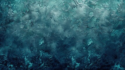 Obraz premium Aerial view to ocean waves. Blue water background