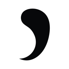comma punctuation icon