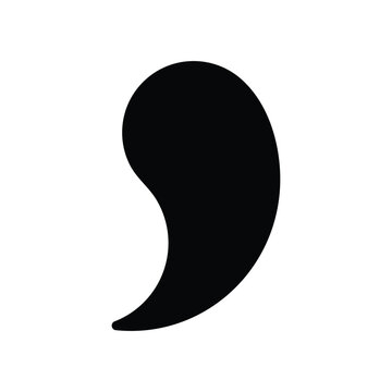 recommend clip art: comma punctuation icon