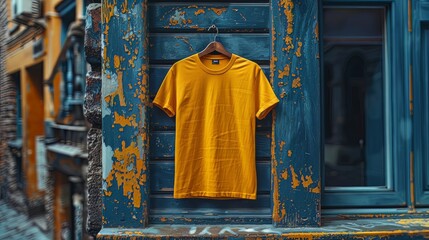 Obraz premium mock up plain t-shirt 