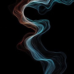 Stream Flow Dynamics A technical diagram showing the dynamics of stream flow with velocity and turbulence visualized.