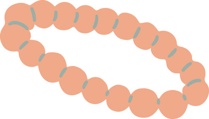 Obraz premium cute vector, flat illustration style of pink green ballet ballerina, seamless pattern for wallpaper design