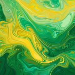 Fototapeta premium abstact paint color of yellow and green
