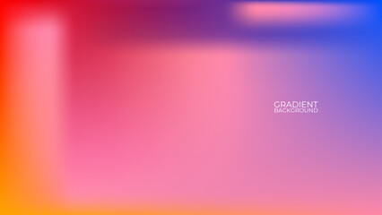 Obraz premium Gradient mesh abstract background. Futuristic holographic backdrop with gradient mesh. 90s, 80s retro style. suit for banner, cover, brochure, flyer, poster design, wallpaper, mobile screen, card.