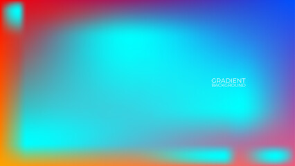 Gradient mesh abstract background. Futuristic holographic backdrop with gradient mesh. 90s, 80s retro style. suit for banner, cover, brochure, flyer, poster design, wallpaper, mobile screen, card.