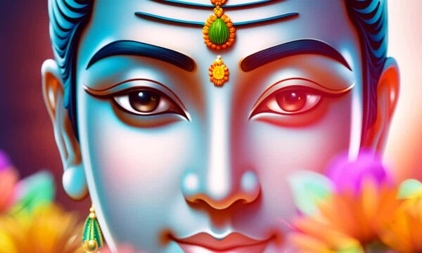 Hindu God Krishna