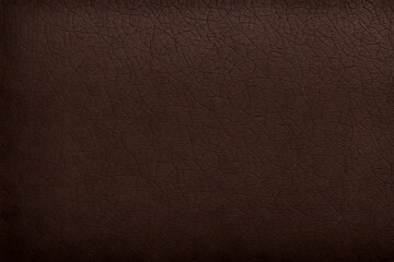 Fototapeta premium A rough grainy leather texture in dark brown with deep creases, AI Generated