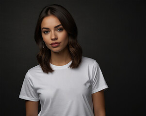 Minimalist T-Shirt Mockup Backgrounds for AI Design | Versatile Blank T-Shirt Backgrounds for Mockup Creations | Sleek T-Shirt Mockup AI Backgrounds for Designers | Creative Blank Canvas: T-Shirt Mock