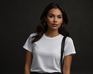 Minimalist T-Shirt Mockup Backgrounds for AI Design | Versatile Blank T-Shirt Backgrounds for Mockup Creations | Sleek T-Shirt Mockup AI Backgrounds for Designers | Creative Blank Canvas: T-Shirt Mock