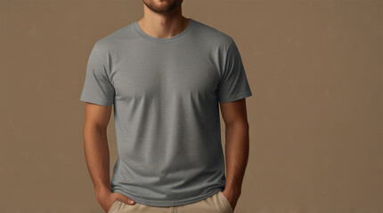 Minimalist T-Shirt Mockup Backgrounds for AI Design | Versatile Blank T-Shirt Backgrounds for Mockup Creations | Sleek T-Shirt Mockup AI Backgrounds for Designers | Creative Blank Canvas: T-Shirt Mock