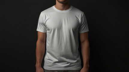 Minimalist T-Shirt Mockup Backgrounds for AI Design | Versatile Blank T-Shirt Backgrounds for Mockup Creations | Sleek T-Shirt Mockup AI Backgrounds for Designers | Creative Blank Canvas: T-Shirt Mock
