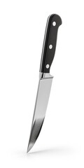 Kitchen knife isolated on a white background