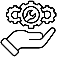 Obraz premium Service Icon