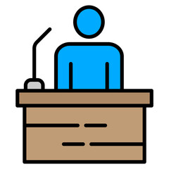 Mentor Coaching Icon For Design Elements