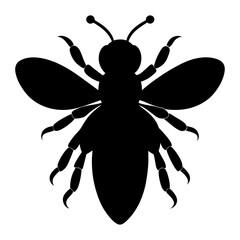 Vector Honey Bee