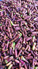 half-dried clove grains background
