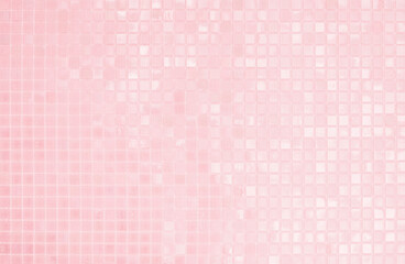 Colorful pastel ceramic wall and floor grid tiles abstract background. Design geometric mosaic texture decoration of the bedroom, Home or office. Simple seamless pattern for backdrop advertising.