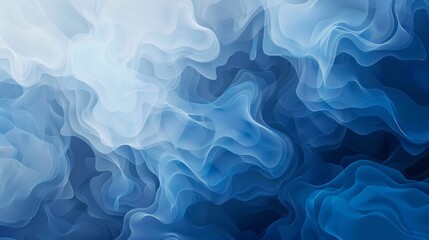 Gradient abstract blue background with soft, flowing color transitions and subtle light effects, ideal for modern digital designs, website banners, and creative backgrounds