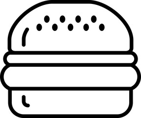 Burger Outline Icon