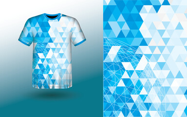 T-shirt Sport Design Template, T-shirt Mockup Abstract Grunge Sport Jersey Design For Cricket, Football Soccer, Racing, Sports, Running Soccer Jersey. Uniform Front View