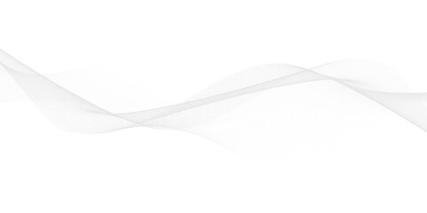 Abstract wavy stripes. Wave lines isolated white background. Waved lines for technology, digital, brochure, website, flyer design. Curve grey line. Vector