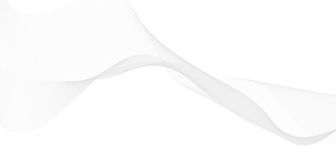 Abstract wavy stripes. Wave lines isolated white background. Abstract smooth wave background. Monochrome line art.