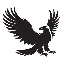 vector,eagle silhouette