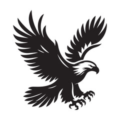vector,eagle silhouette