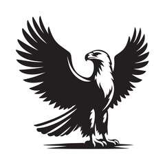 vector,eagle silhouette