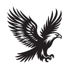 vector,eagle silhouette